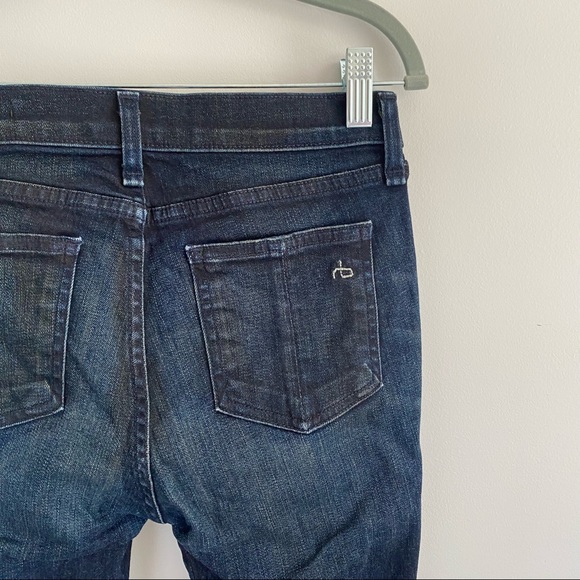 Rag & Bone Dark Indigo Skinny Jeans sz 25 - Picture 8 of 8